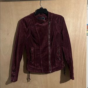 BNCI Women's Burgundy Jacket